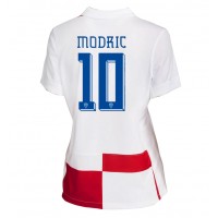 Zenski Nogometni Dres Hrvatska Luka Modric #10 Domaci EP 2024 Kratak Rukav